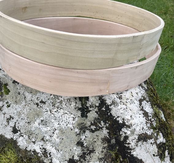 Willow & Cedar Oval Hoops 14"x18" - Image 2